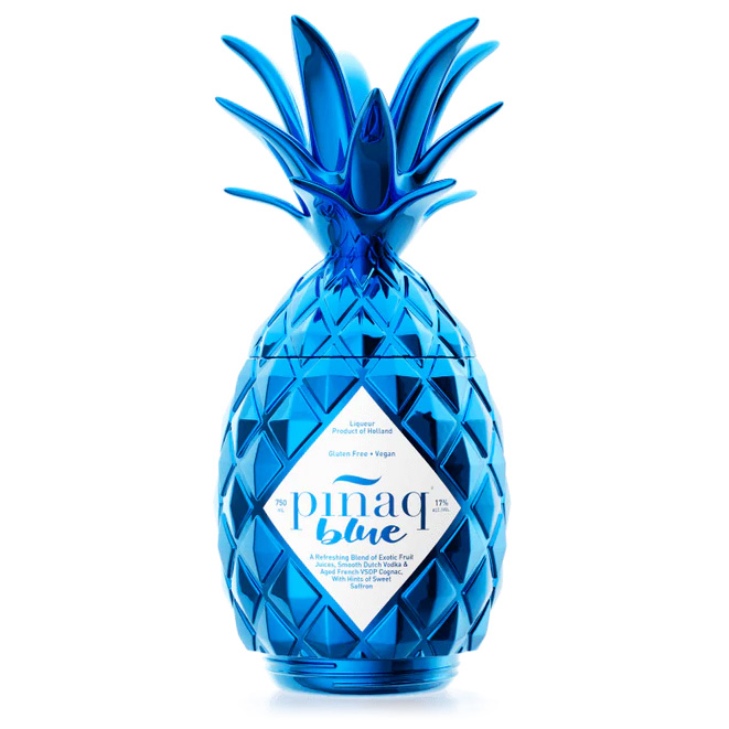 Pinaq Blue Tropical Liqueur 17%vol. 1 Liter