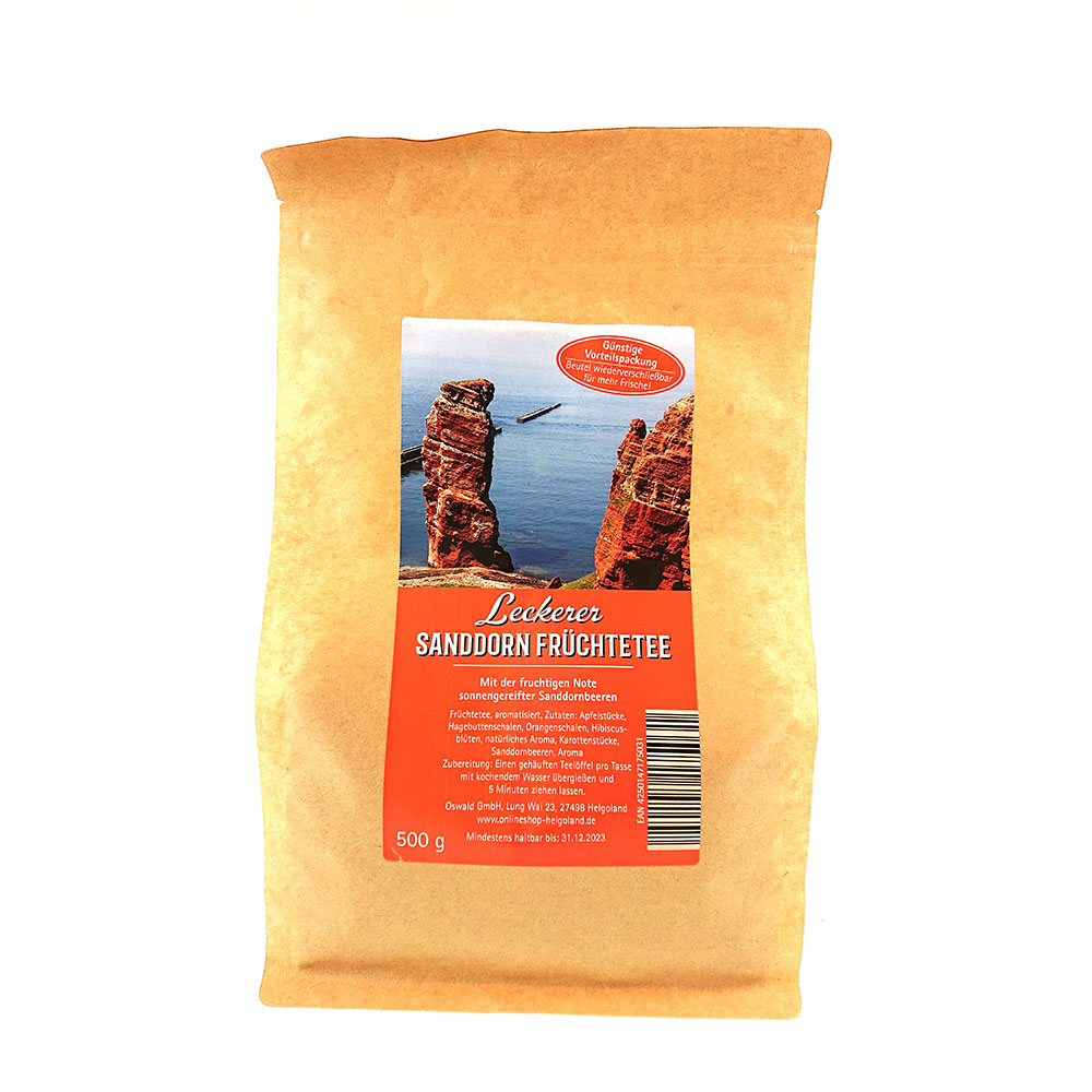 Helgoländer Sea buckthorn Fruit-Tea 500g