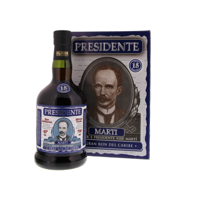 Presidente Marti 15 Years 40%vol 0,7 Liter