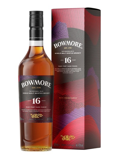 Bowmore 16 Years Islay Sing Malt 43%vol. 0,7 Liter