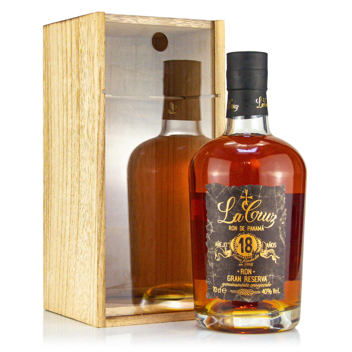 La Cruz 18 Years Ron de Panama Gran Reserva  40%vol 0,7 Liter