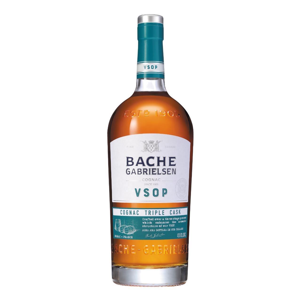 Bache Gabrielsen VSOP 40%vol. 1 Liter