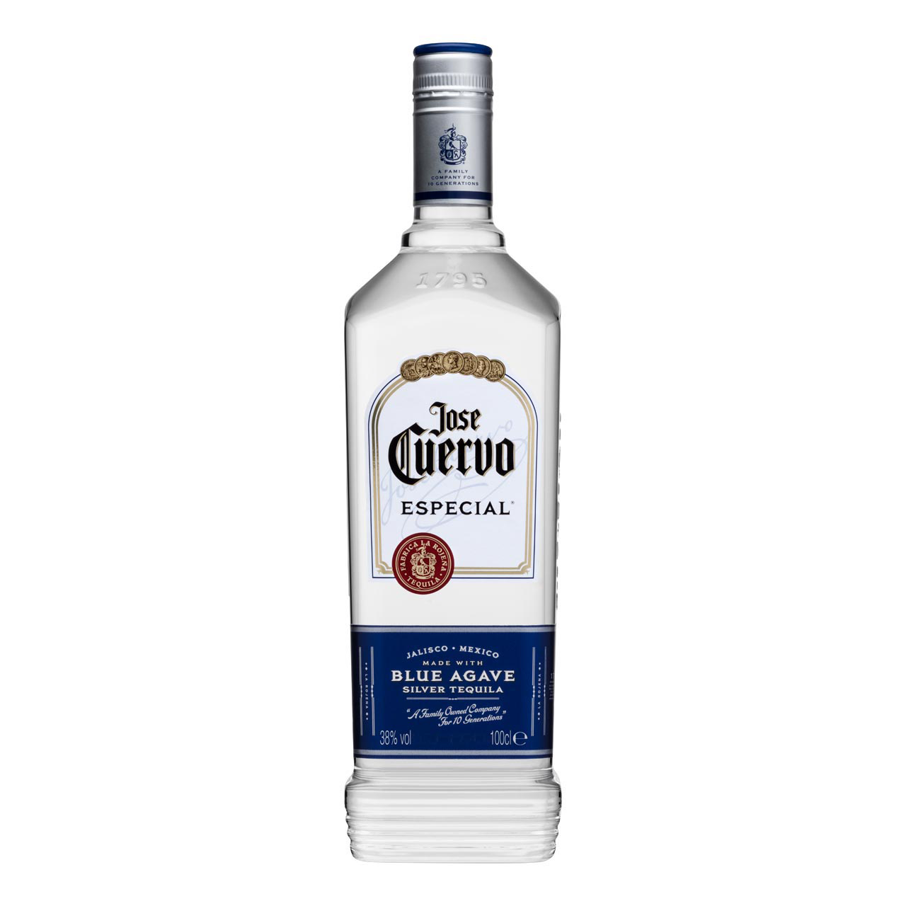 Jose Cuervo Silver Tequila 1 Liter 38%vol. Jose Cuervo Silver Tequila 1 Liter 38%vol.
