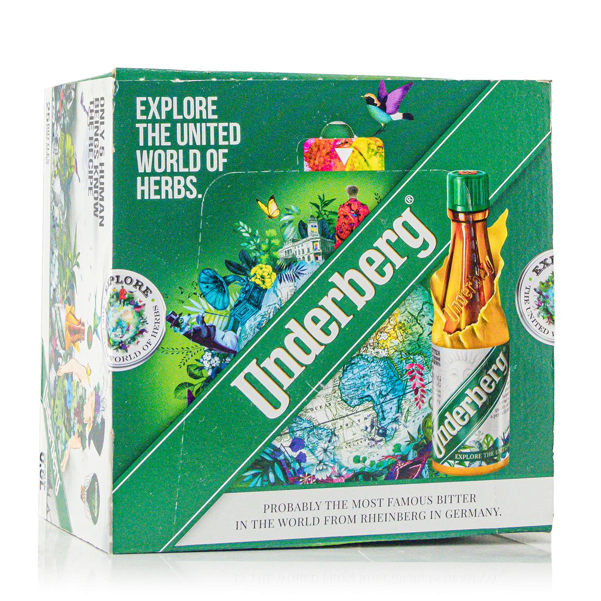 Underberg 25er Gift-Pack 0,5 Liter 44%vol. Underberg 25er Gift-Pack 0,5 Liter 44%vol.
