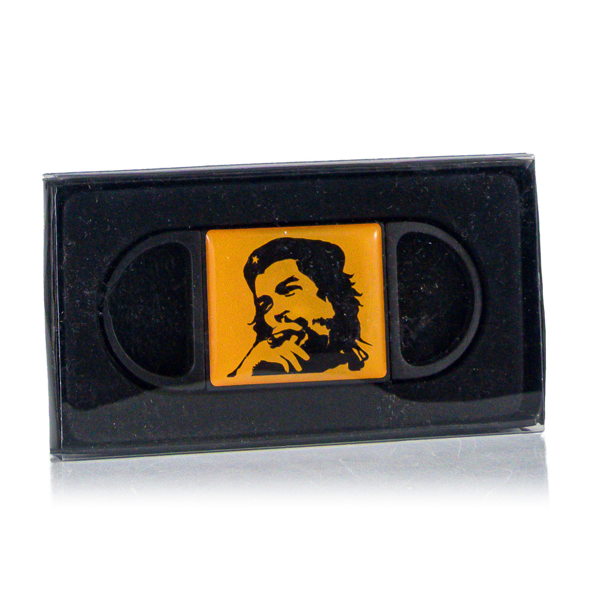 Che Cigar Cutter – Plastic Black/Yellow