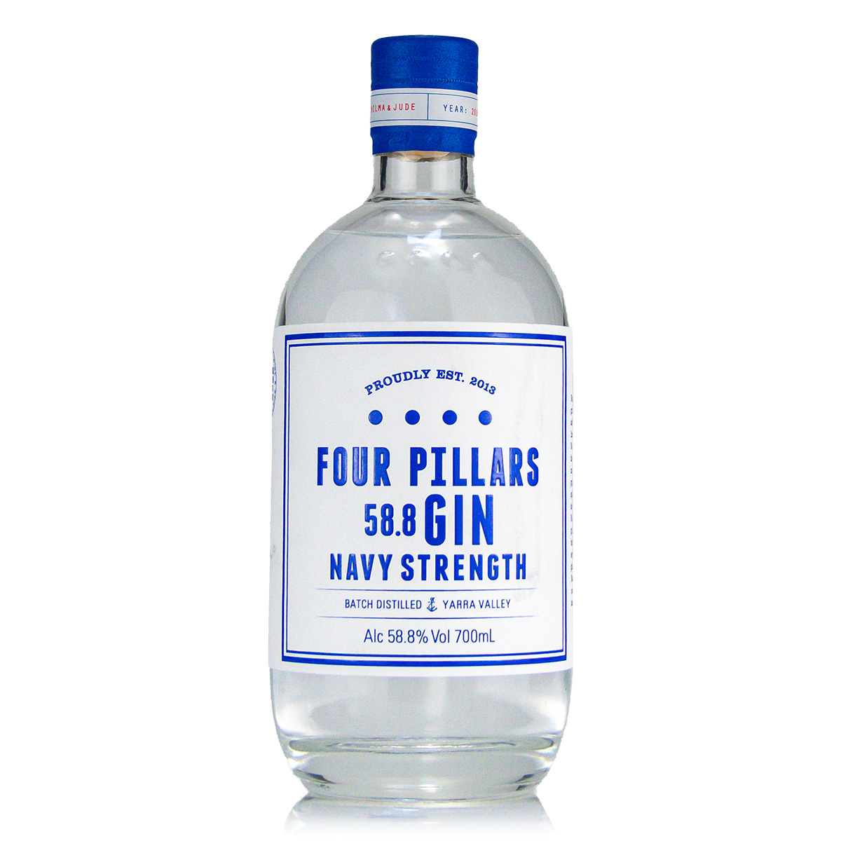 Four Pillars Navy Strenght Gin 58.8%vol.  0,7Liter