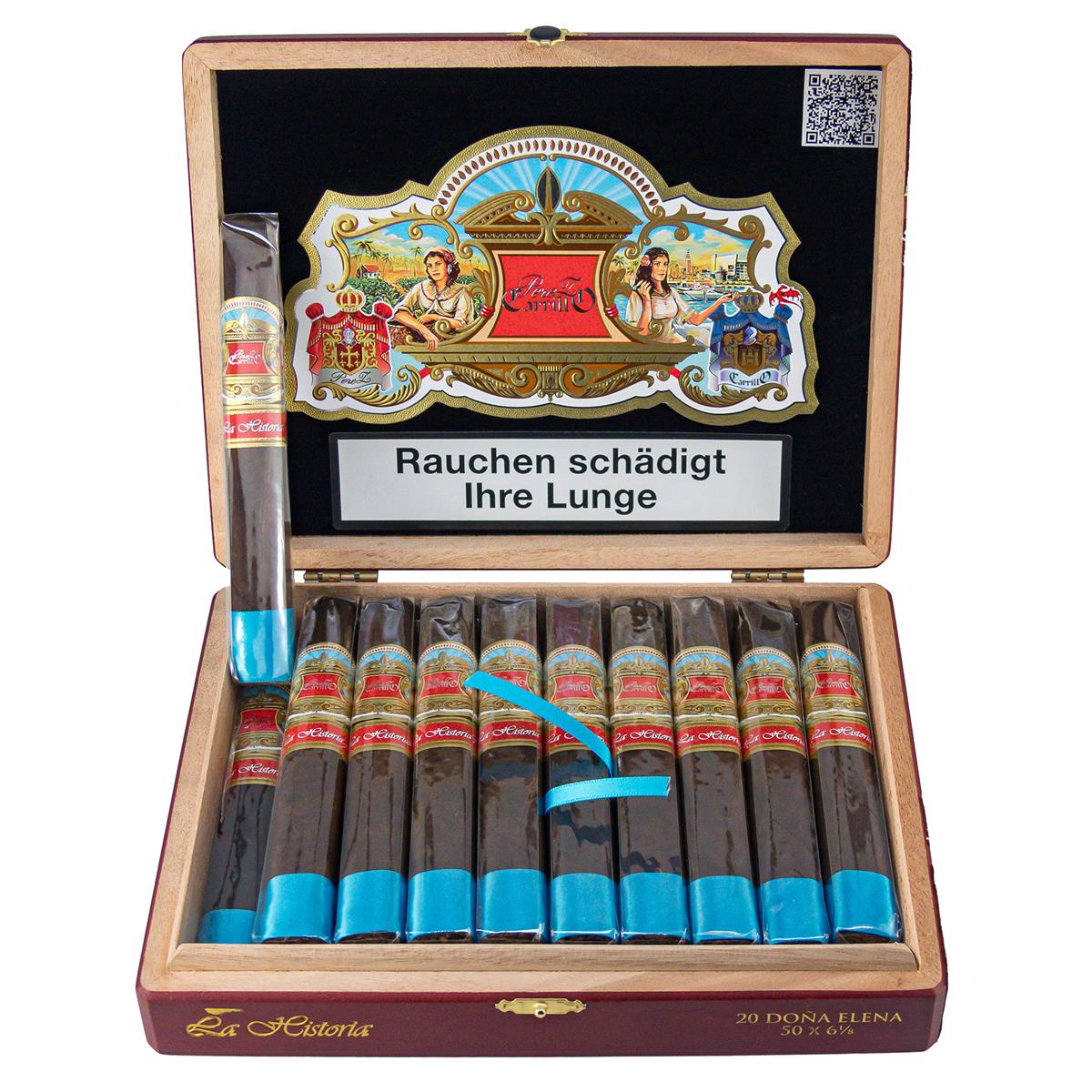 E.P. Carrillo La Historia DONA ELENA (TORO) 20 pcs E.P. Carrillo La Historia DONA ELENA (TORO) 20 pcs