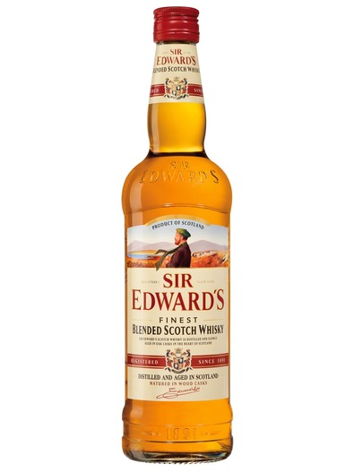 Sir Edwards Finest Blended Scotch 40%vol. 1 Liter