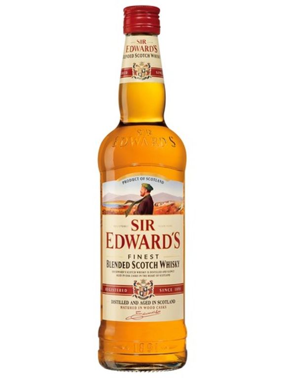 Sir Edwards Finest Blended Scotch 40%vol. 1 Liter