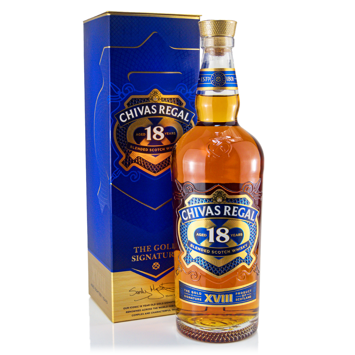 Chivas Regal 18 Years 1 Liter 40% vol. Chivas Regal 18 Years 1 Liter 40% vol.