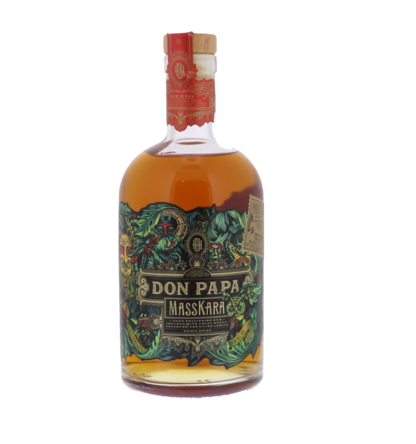 Don Papa Masskara + GB 40%vol. 0,7 Liter Don Papa Masskara + GB 40%vol. 0,7 Liter