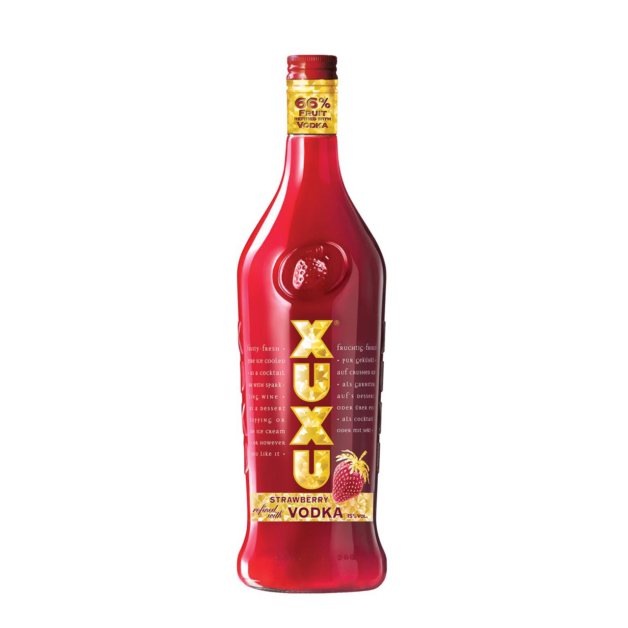 XUXU Strawberry 1 Liter 15%vol. XUXU Strawberry 1 Liter 15%vol.