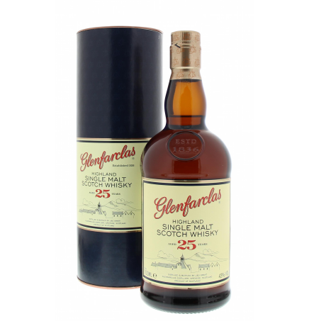 Glenfarclas 25 Years 43%vol  0,7 Liter