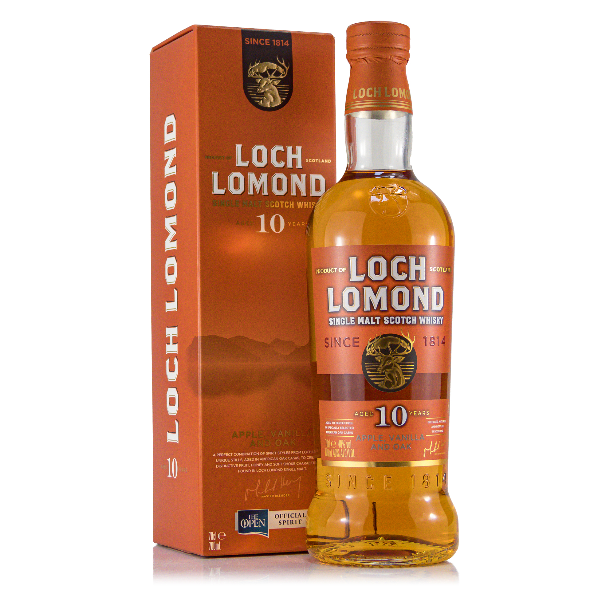 Loch Lomond 10 Years 0,7 Liter 40%vol. Loch Lomond 10 Years 0,7 Liter 40%vol.