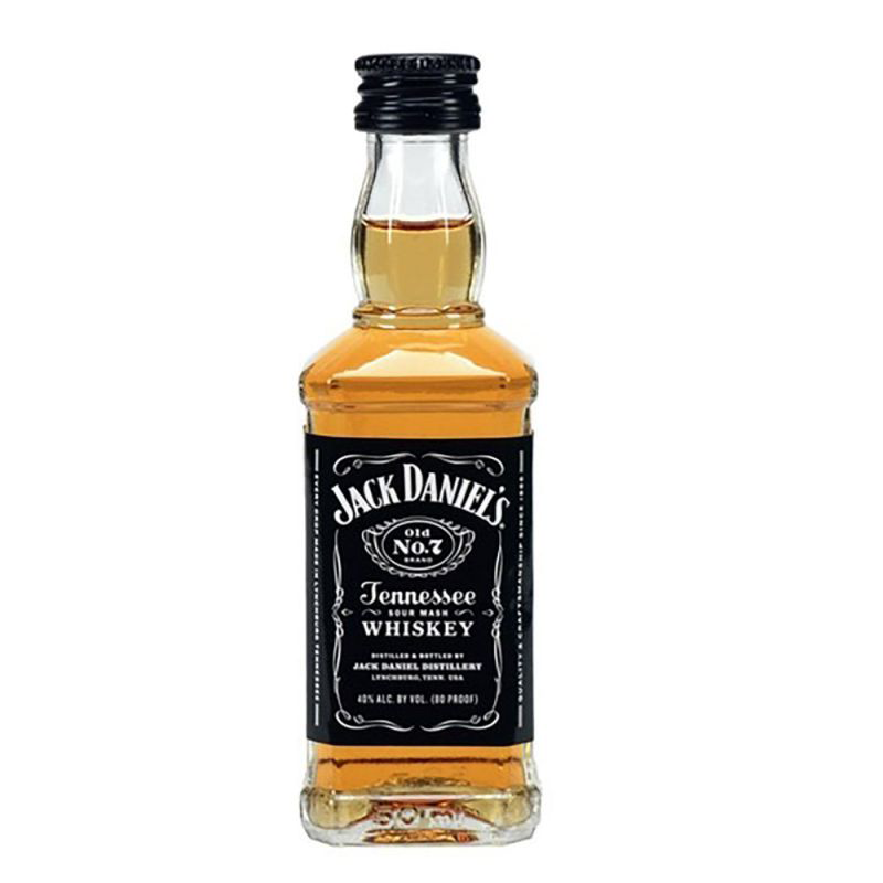 Jack Daniels  0,05 liters 40%vol. Jack Daniels  0,05 liters 40%vol.
