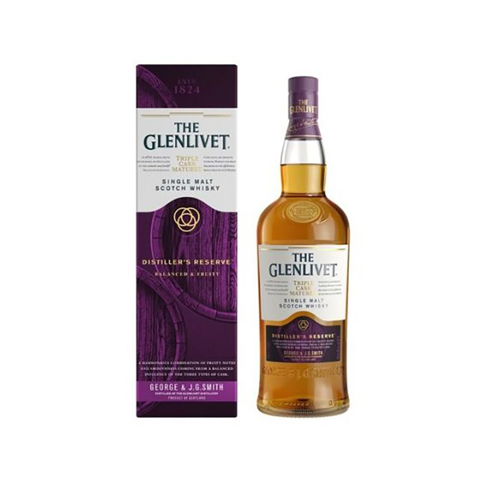 Glenlivet Master Distiller's Reserve Triple Cask Matured 1 liter 40% vol. Glenlivet Master Distiller's Reserve Triple Cask Matured 1 liter 40% vol.