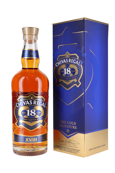 Chivas Regal 18 Years 40%vol.  0,75 Liter