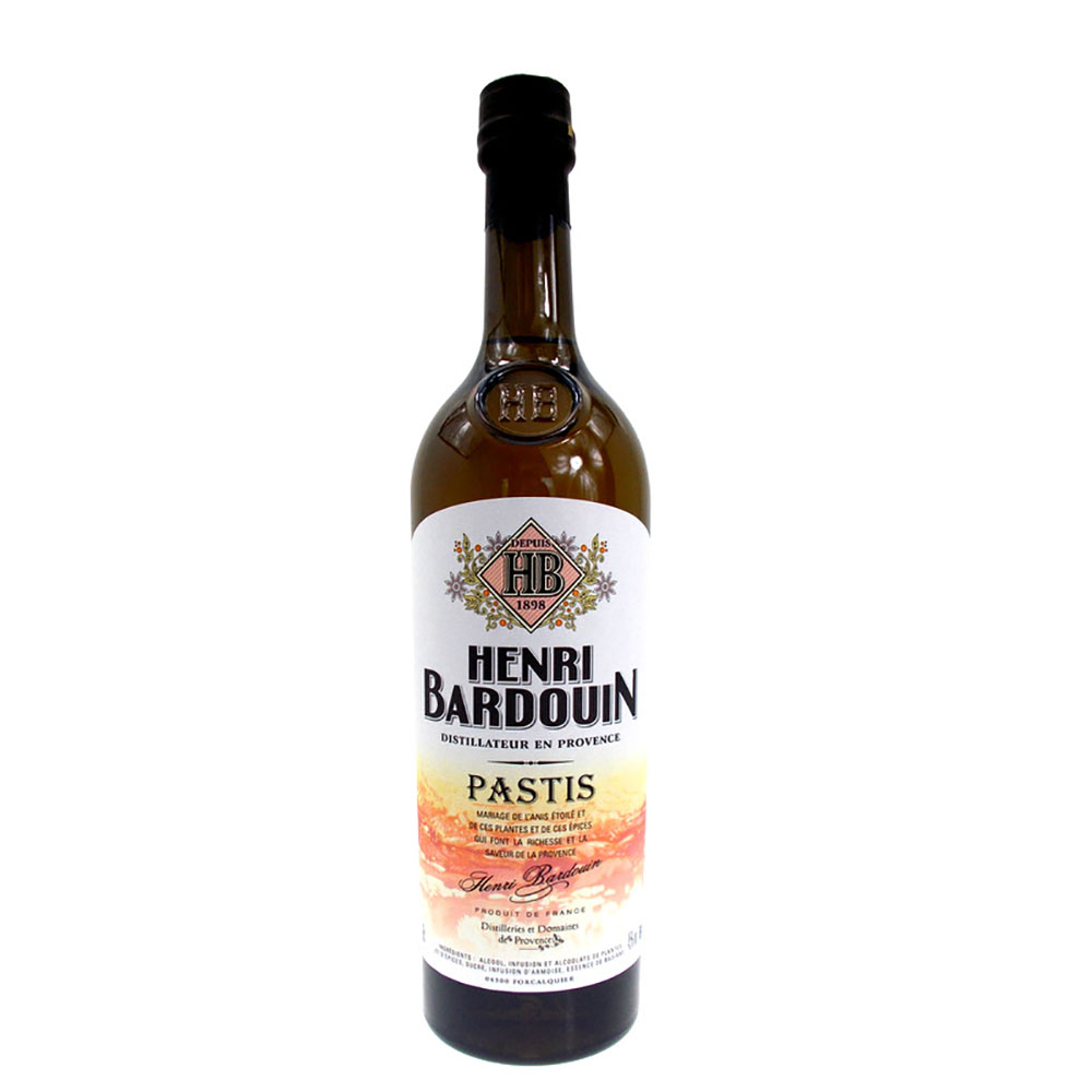 Henri Bardouin Pastis 0,7 Liter 45%vol. Henri Bardouin Pastis 0,7 Liter 45%vol.