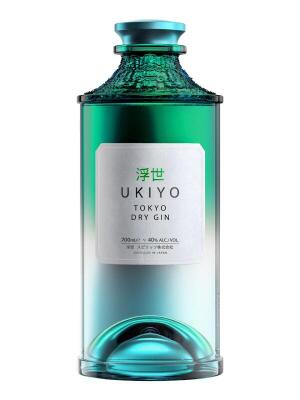 Ukiyo Tokyo Dry Gin 40%vol. 0,7 Liter