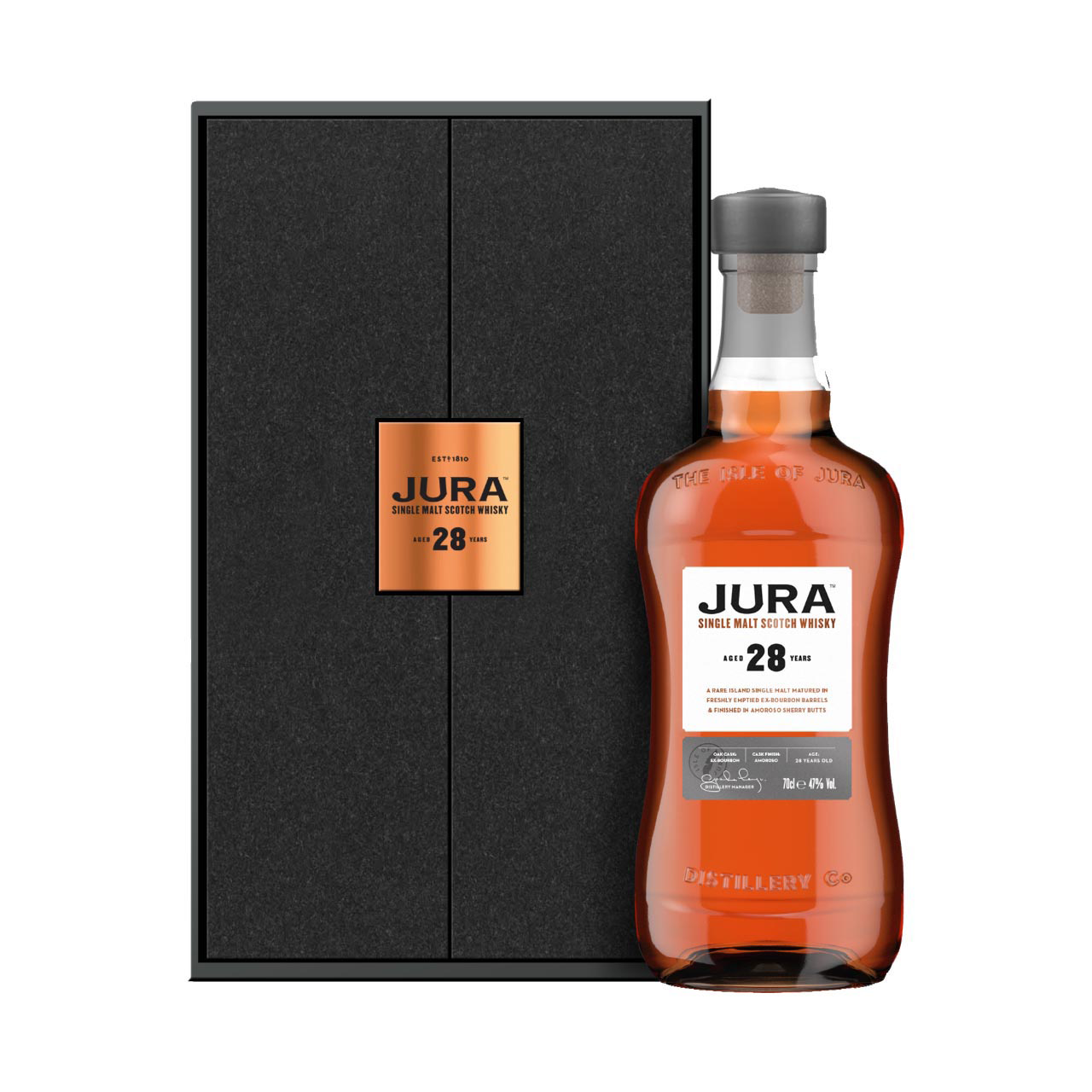 Jura 28 Jahre Single Malt Scotch Whisky 47%vol. 0,7 Liter Jura 28 Jahre Single Malt Scotch Whisky 47%vol. 0,7 Liter