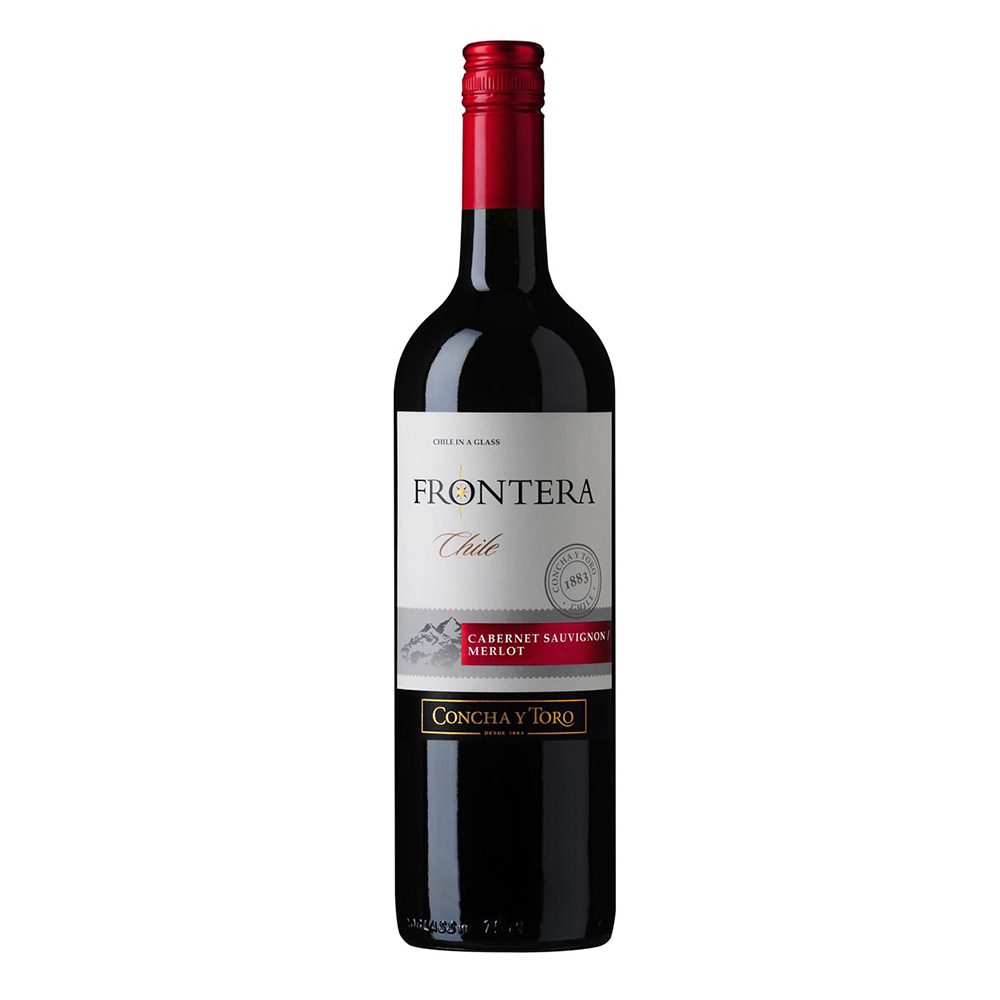 CyT Frontera, Cabernet Sauvignon, Valle Central, DO, dry, red, 12%vol. 0.75Liter CyT Frontera, Cabernet Sauvignon, Valle Central, DO, dry, red, 12%vol. 0.75Liter