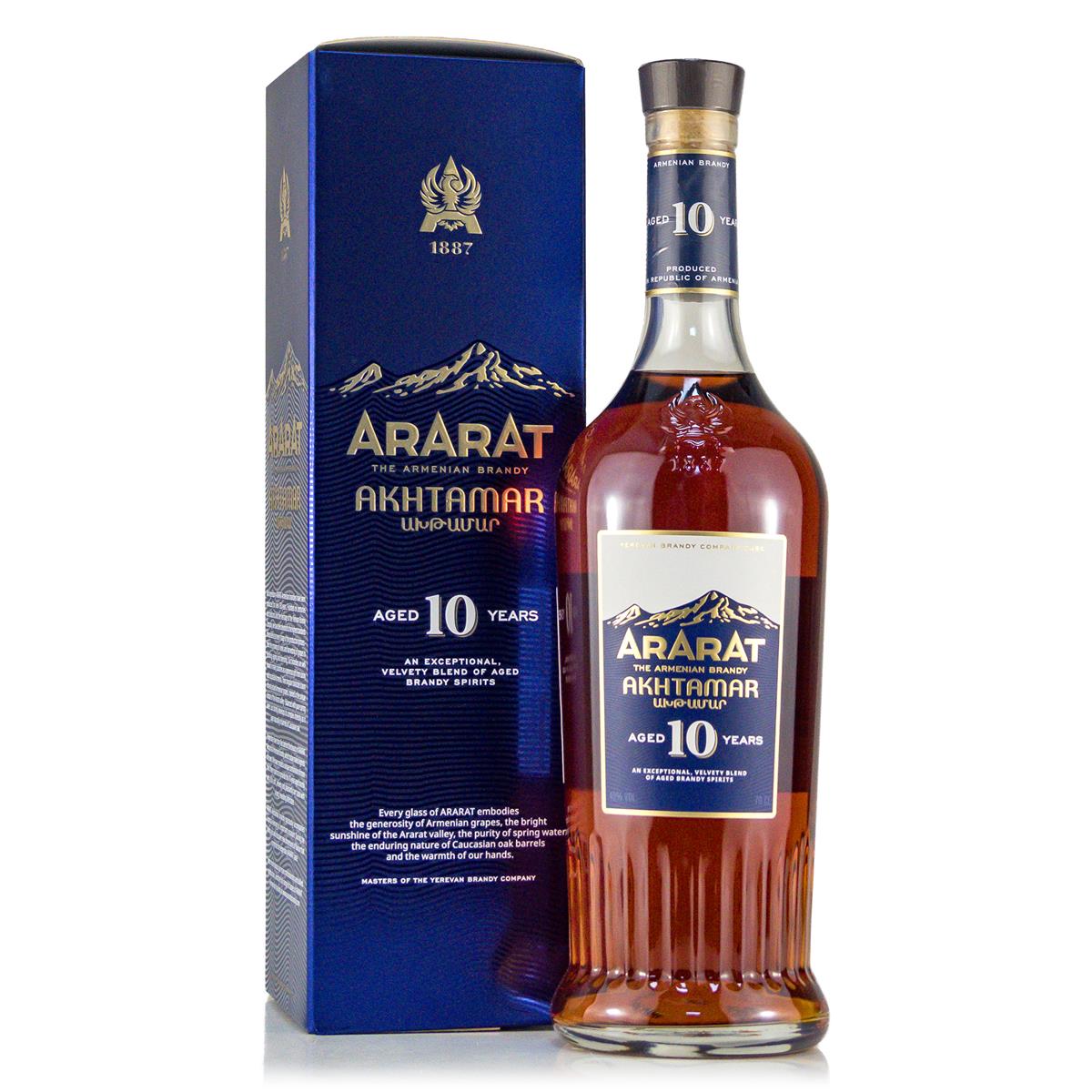 Ararat Akhtamar 10 Years Brandy 0,7 Liter 40%vol. Ararat Akhtamar 10 Years Brandy 0,7 Liter 40%vol.