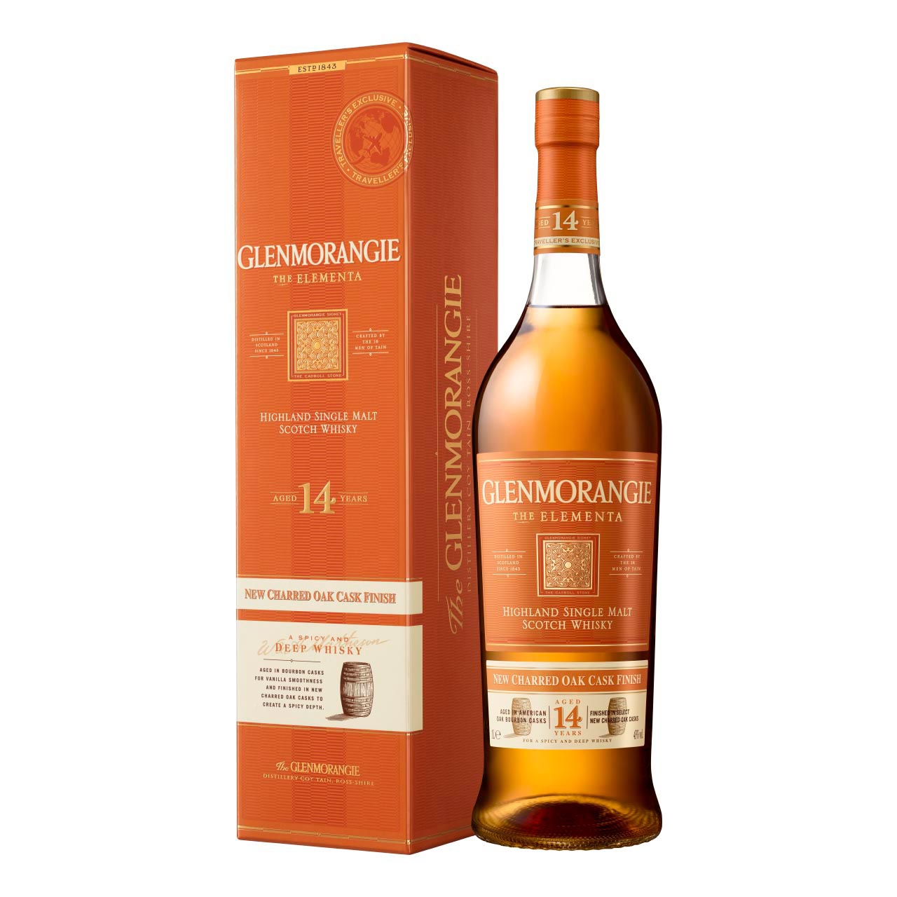 Glenmorangie The Elementa 14 Years 1 Liter 43% vol. Glenmorangie The Elementa 14 Years 1 Liter 43% vol.