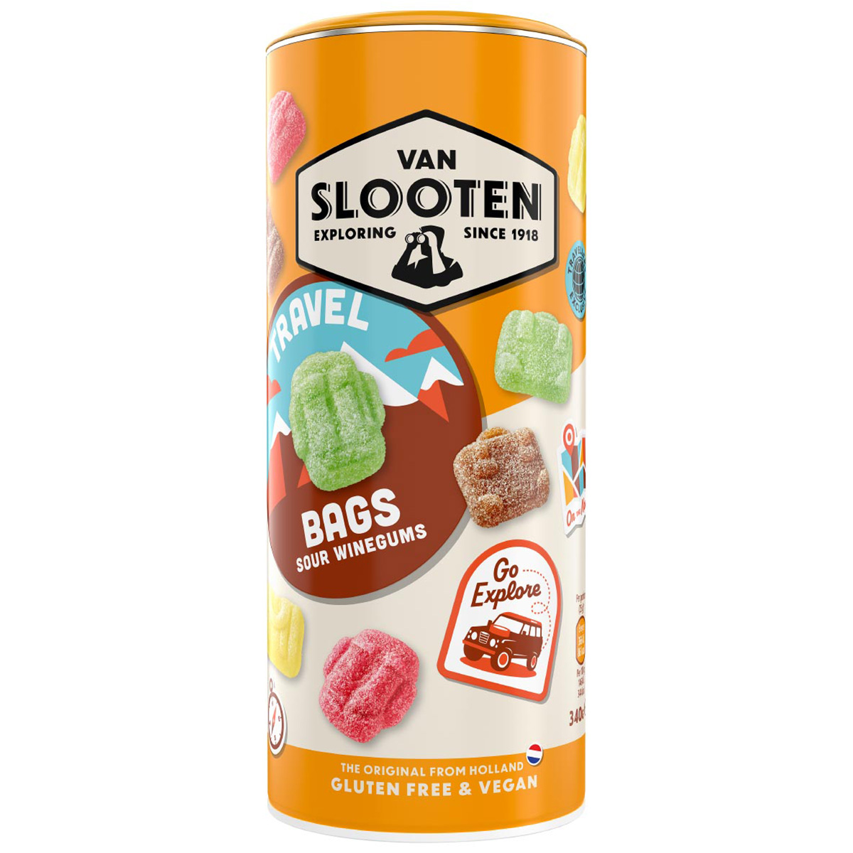 Van Slooten Vegan and Gluten Free - with Lemonade flavours 340g