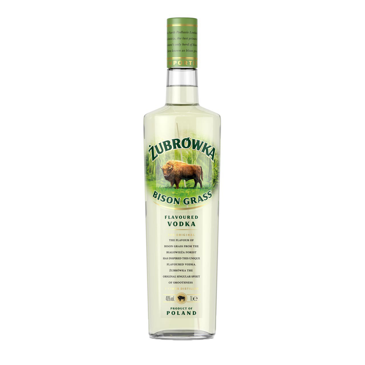 Zubrowka 1 Liter 40% vol. Zubrowka 1 Liter 40% vol.