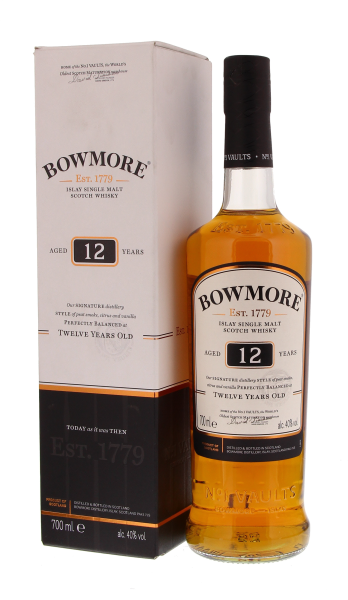 Bowmore 12 years set 0.7 liters 40% vol.