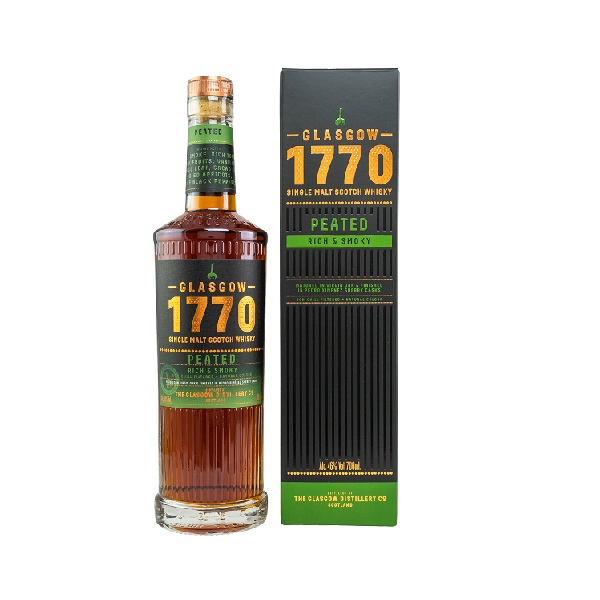 1770 Glasgow Peated Rich & Smoky 46%vol. 0,7 Liter