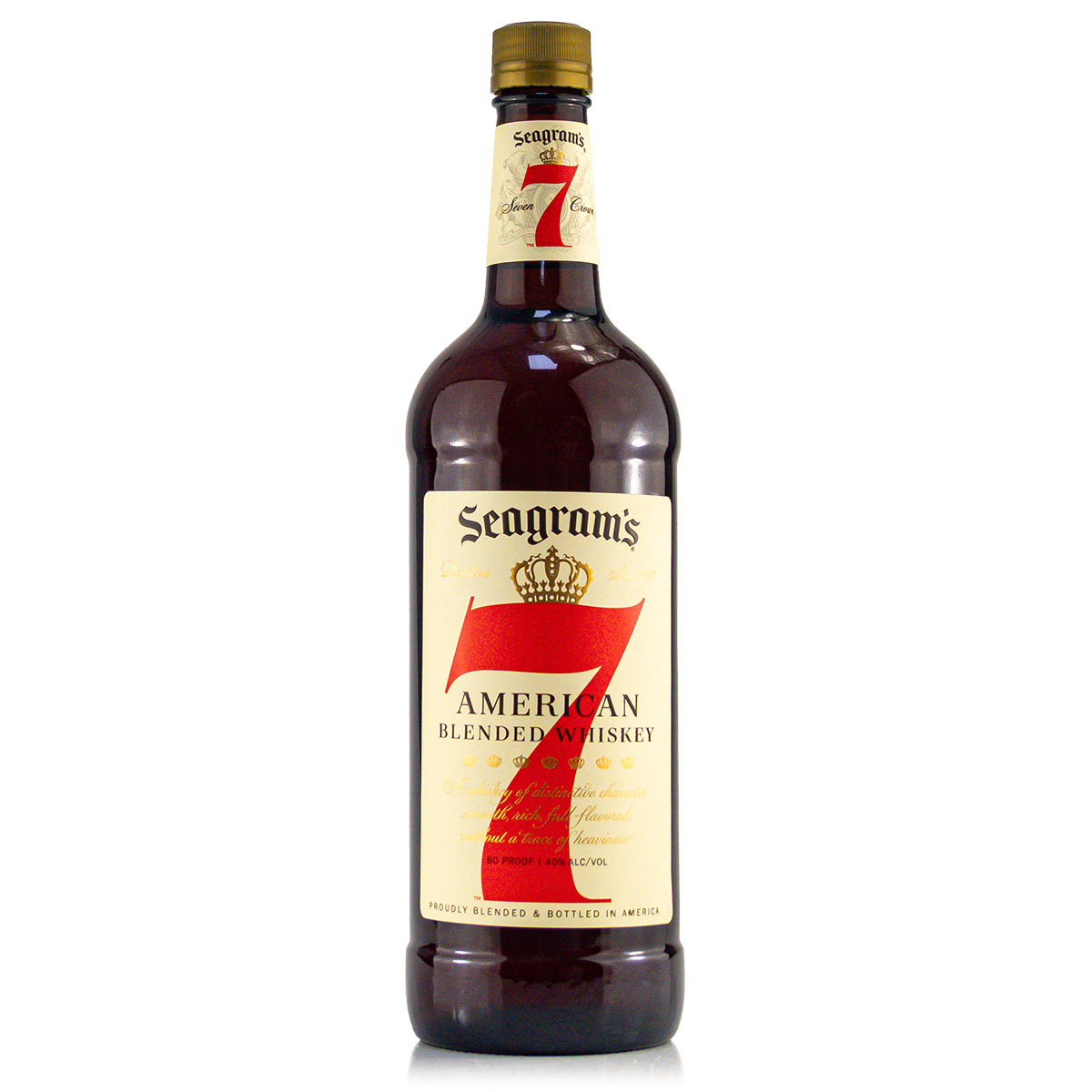 Seagrams 7 Crown Whiskey 1 liter 40% vol.