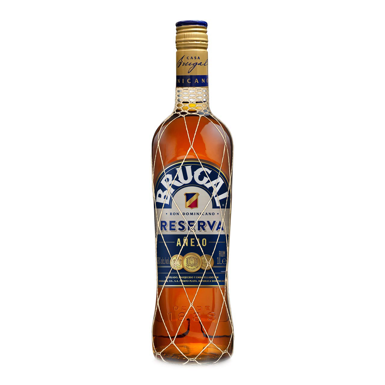 Brugal Rum Anejo Reserva 1 Liter 38%vol. Brugal Rum Anejo Reserva 1 Liter 38%vol.