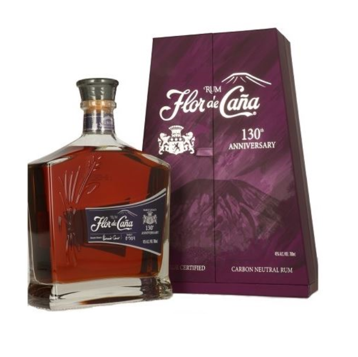 Flor de Cana 20 Years 130th Anniversary 45%vol. 0,7 Liter Flor de Cana 20 Years 130th Anniversary 45%vol. 0,7 Liter