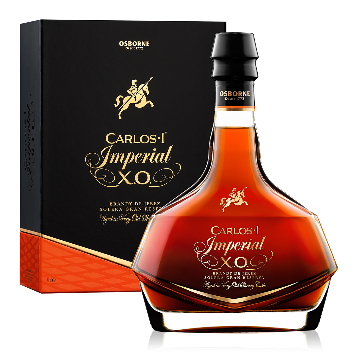 Carlos Imperial X.O. 15 Years Solera 0,7 Liter 40%vol Carlos Imperial X.O. 15 Years Solera 0,7 Liter 40%vol