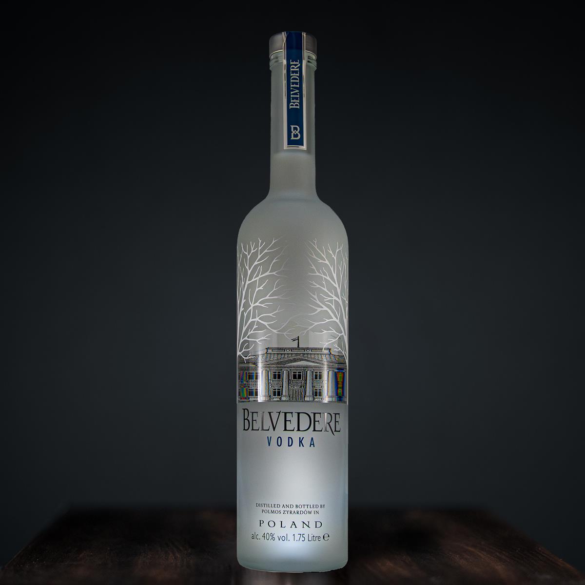 Belvedere Vodka 3 Liter 40%vol. + Light