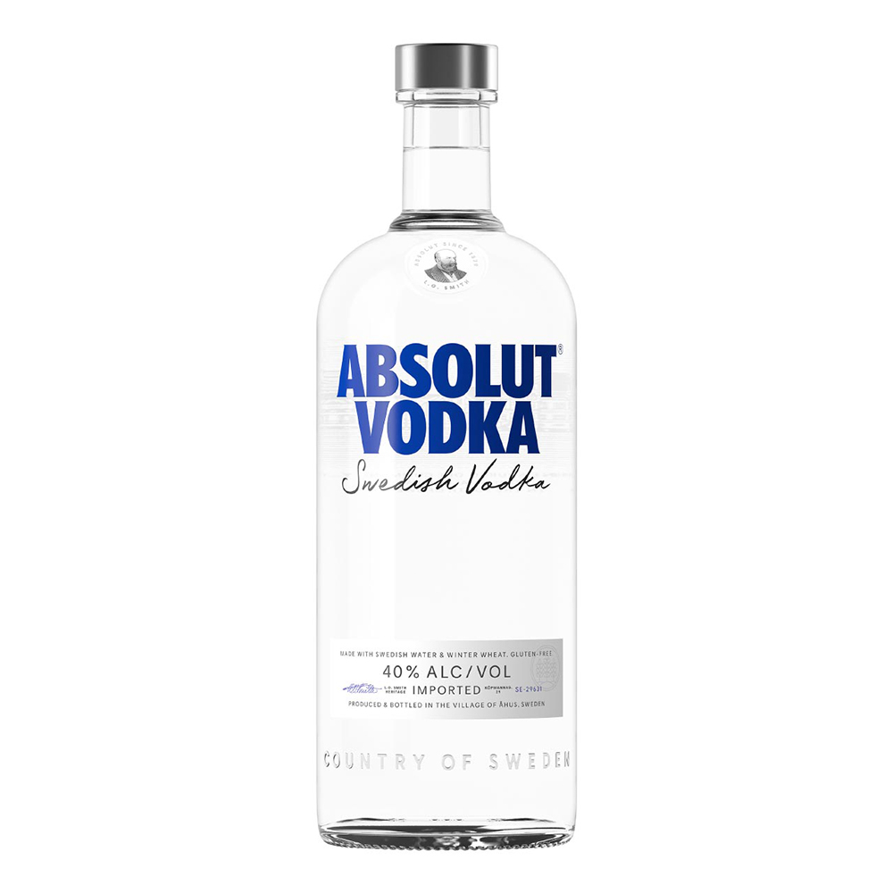 Absolut Blue Vodka 1 Liter 40%vol.