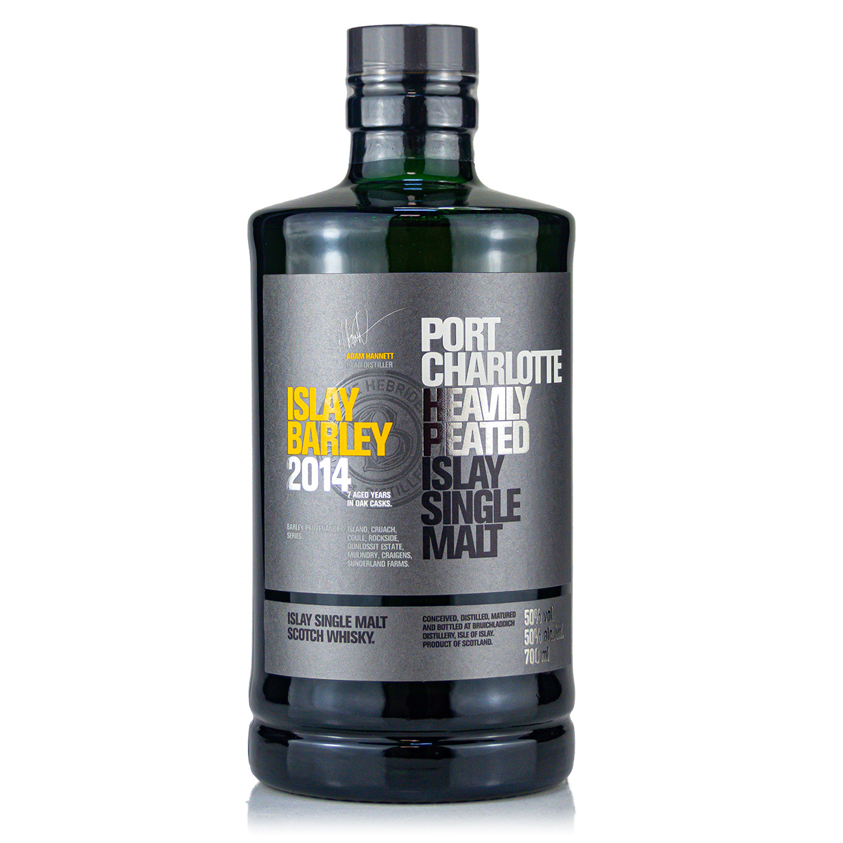 Bruichladdich Port Charlotte 7 Years 2014 Islay Barley 50%vol.  0,7 Liter