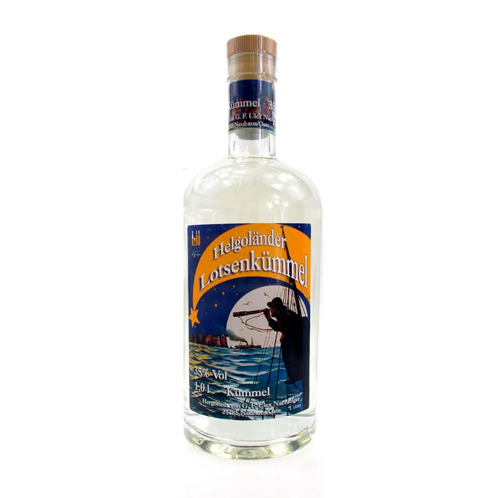 Helgoländer Lotsenkümmel 1 Liter 35%vol. Helgoländer Lotsenkümmel 1 Liter 35%vol.
