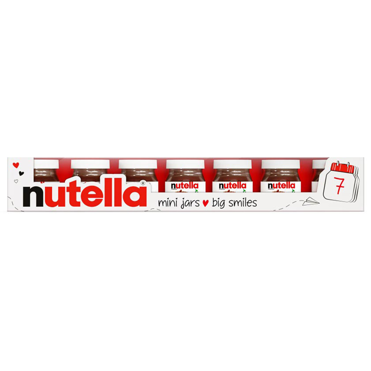 Nutella Weekly Pack, 7 x 30g