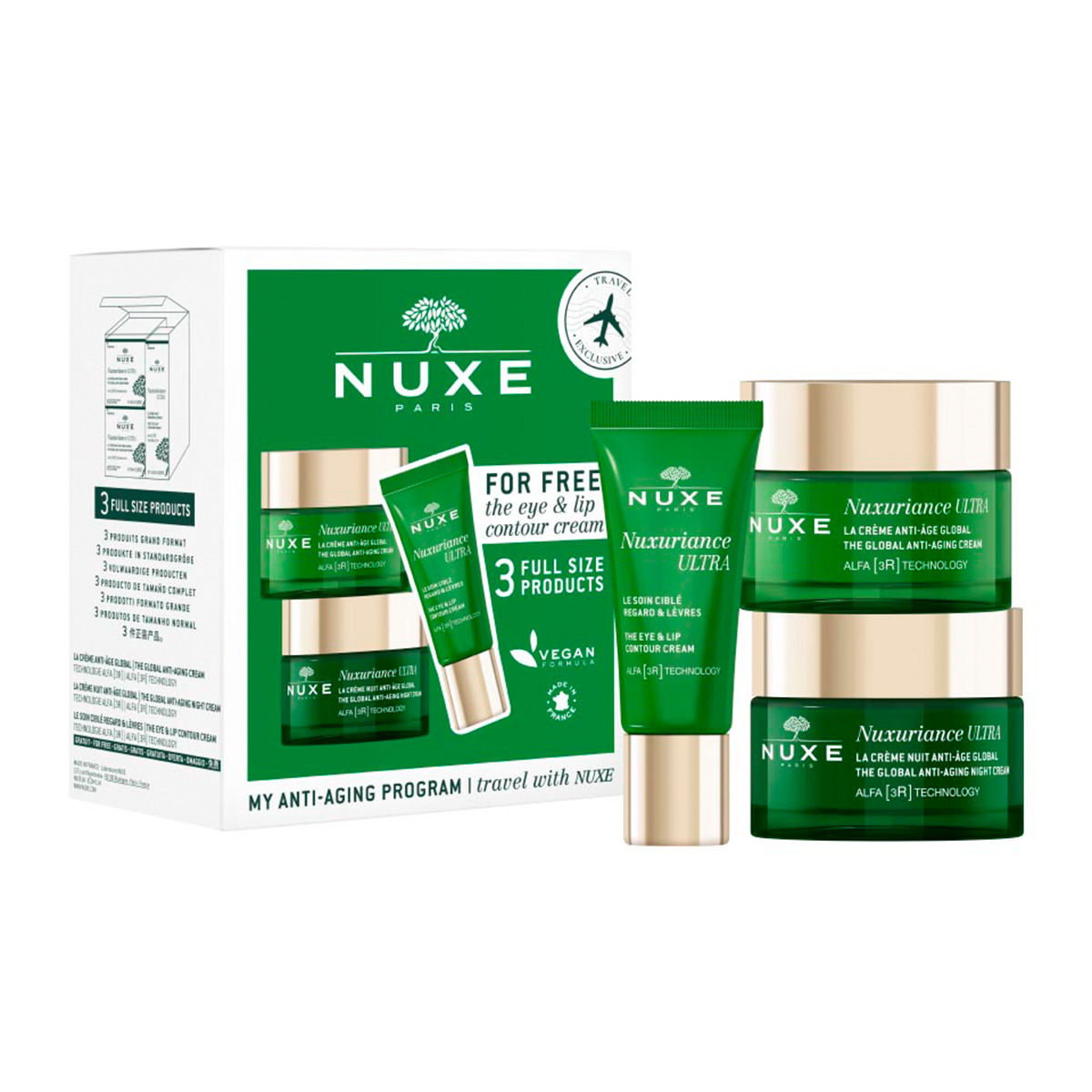 NUXE Nuxuriance Ultra Anti Aging Care Set 115ml