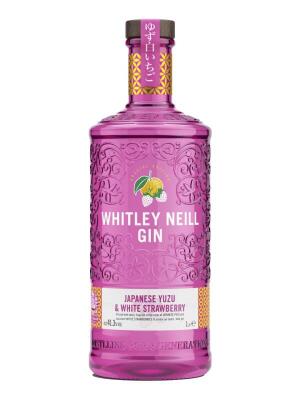 Whitley Neill Japenese Yuzu and White Strawberry Gin 41.3%vol. 1Liter Whitley Neill Japenese Yuzu and White Strawberry Gin 41.3%vol. 1Liter