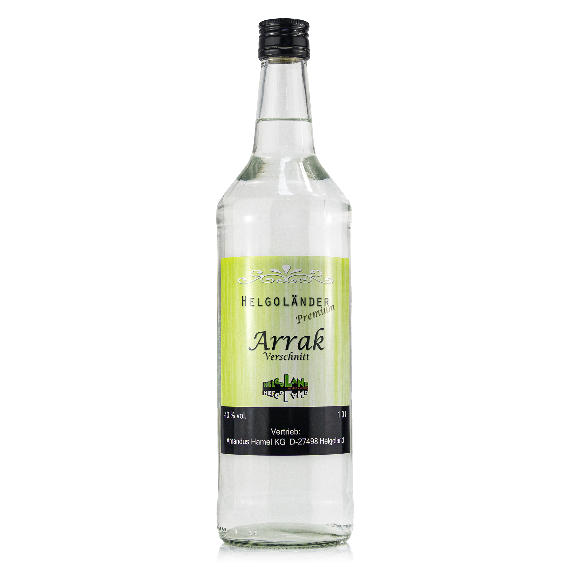 Helgoländer Premium Arrak 1 Liter 40%vol. Helgoländer Premium Arrak 1 Liter 40%vol.