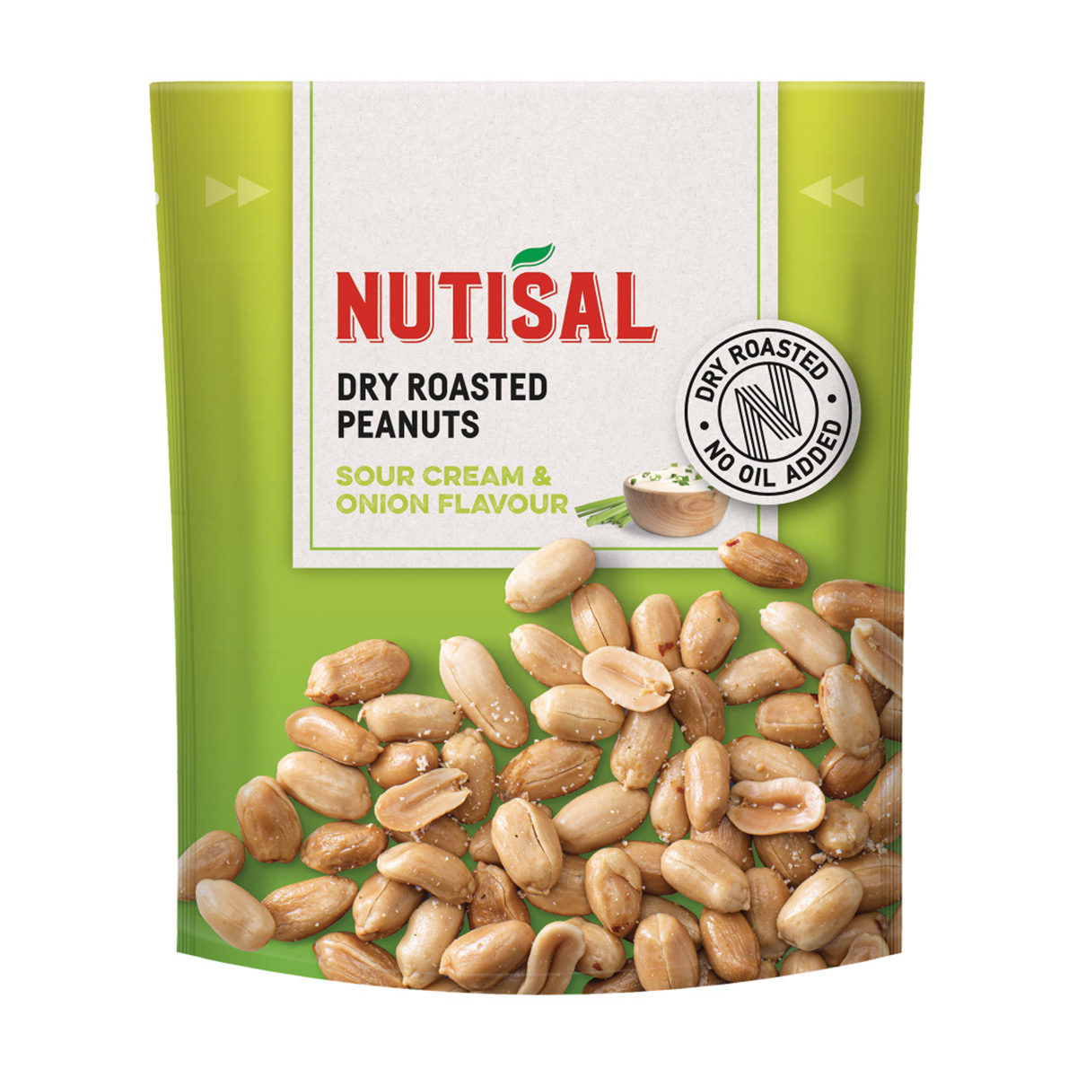 Roasted Peanuts Sour Cream & Onion 175g