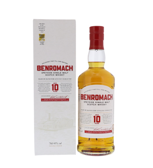 Benromach 10 Years 43%vol.  0,7 Liter Benromach 10 Years 43%vol.  0,7 Liter