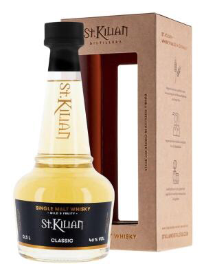 St. Kilian Classic Bavarian Single Malt Whisky 46%vol. 0,5 Liter St. Kilian Classic Bavarian Single Malt Whisky 46%vol. 0,5 Liter