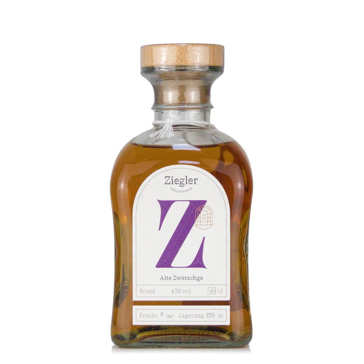 Ziegler "Alte Zwetschge" 43%vol. 0,5 liter