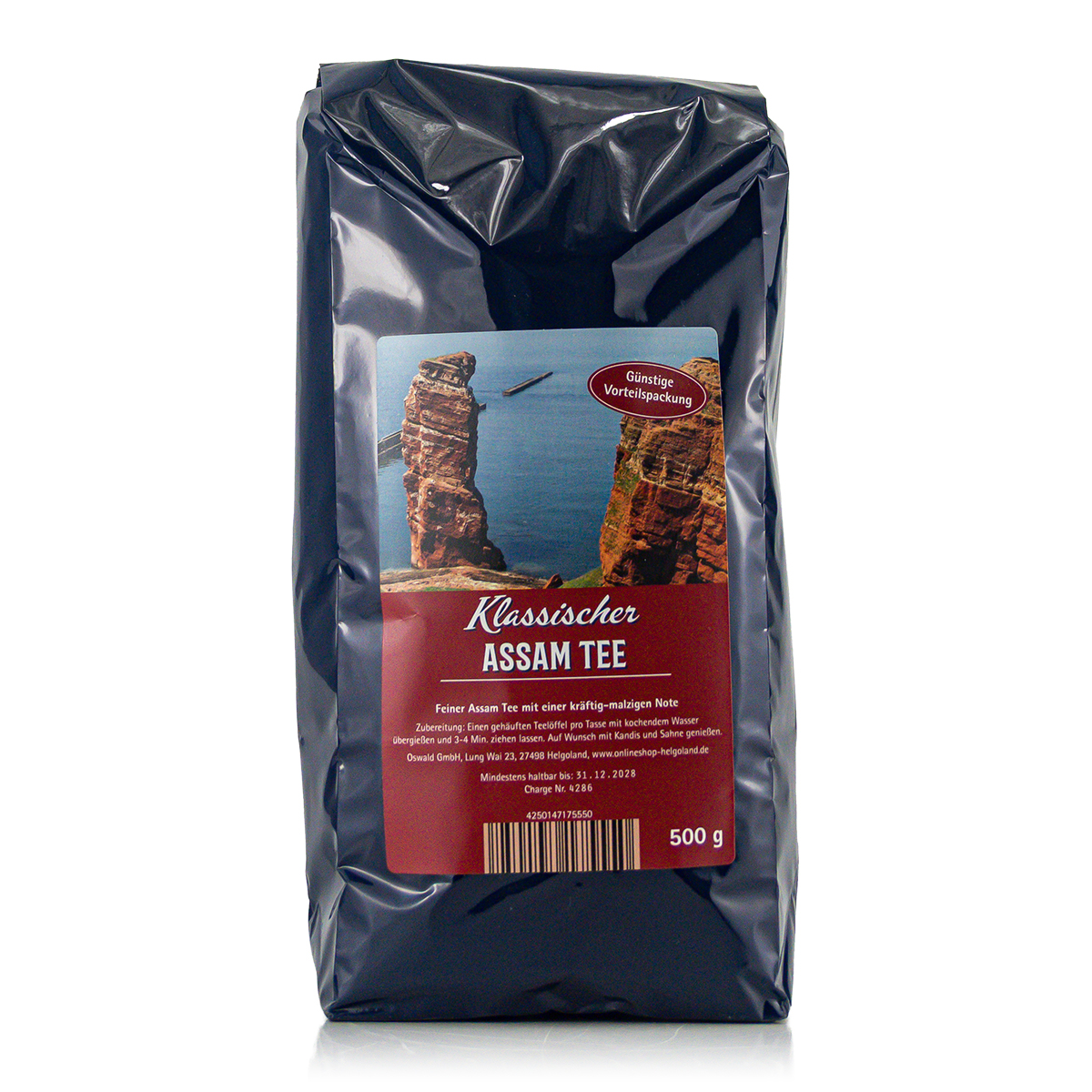 Helgoländer classic Assam-Tea 500g Helgoländer classic Assam-Tea 500g