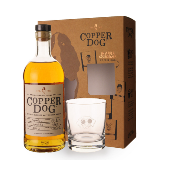 Copper Dog Speyside Blended Set 40%vol. 0.7 Liter