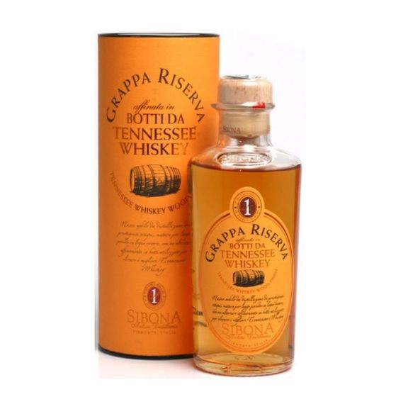 Sibona Grappa Riserva Whiskey 44%vol. 0,5 Liter